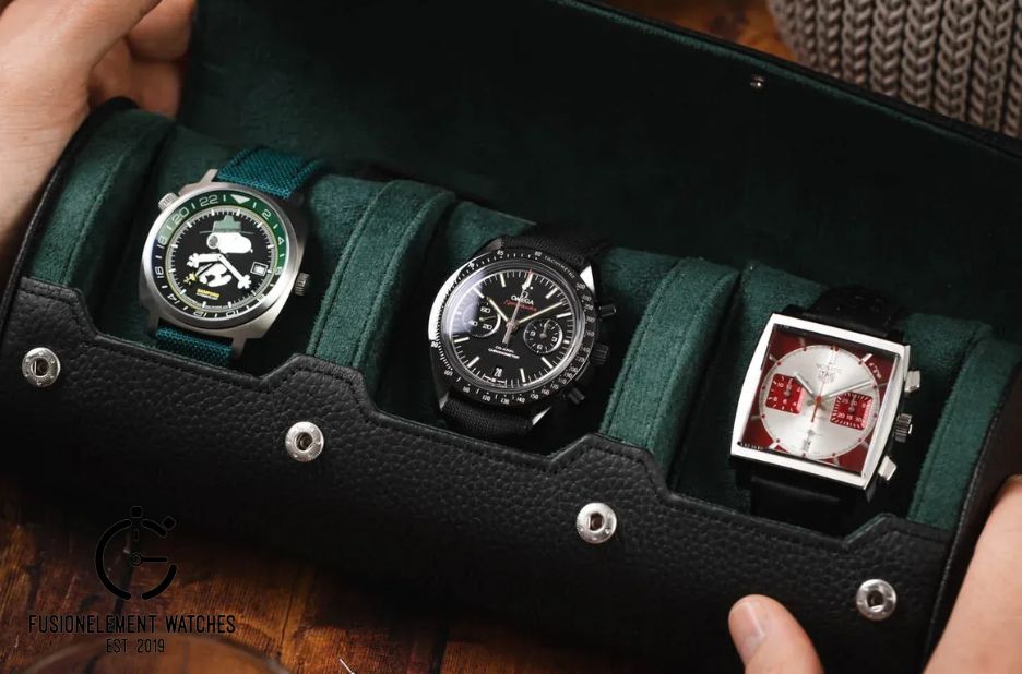 Elegant 45mm Chronograph with Moon Phase for Men Elegant 45mm Chronograph with Moon Phase for Men