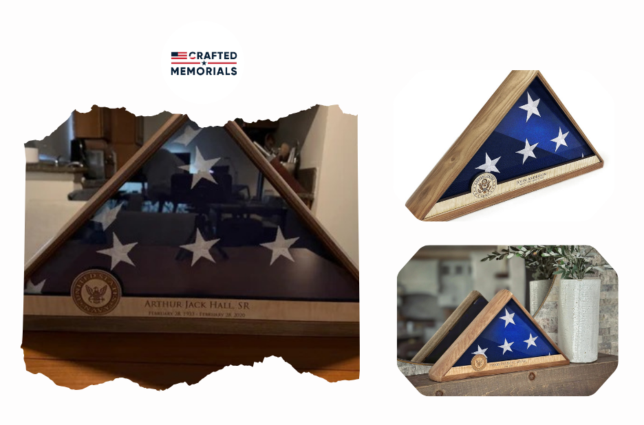 Honored Display: Personalized Flag Case for Keepsakes Honored Display: Personalized Flag Case for Keepsakes