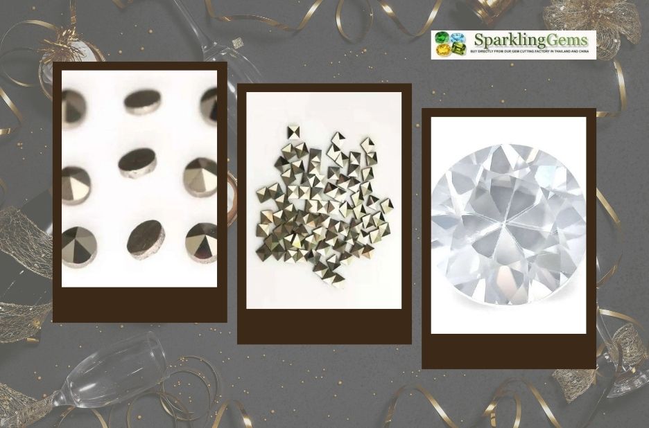 Shimmering Simulant: The Allure of a Sparkling Gemstone Shimmering Simulant: The Allure of a Sparkling Gemstone