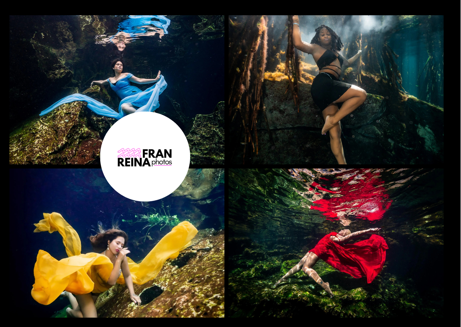 Underwater Photo Session in Clear Cenote Waters by Fran Reina Photography Guest Post Underwater Photo Session in Clear Cenote Waters by Fran Reina Photography Guest Post